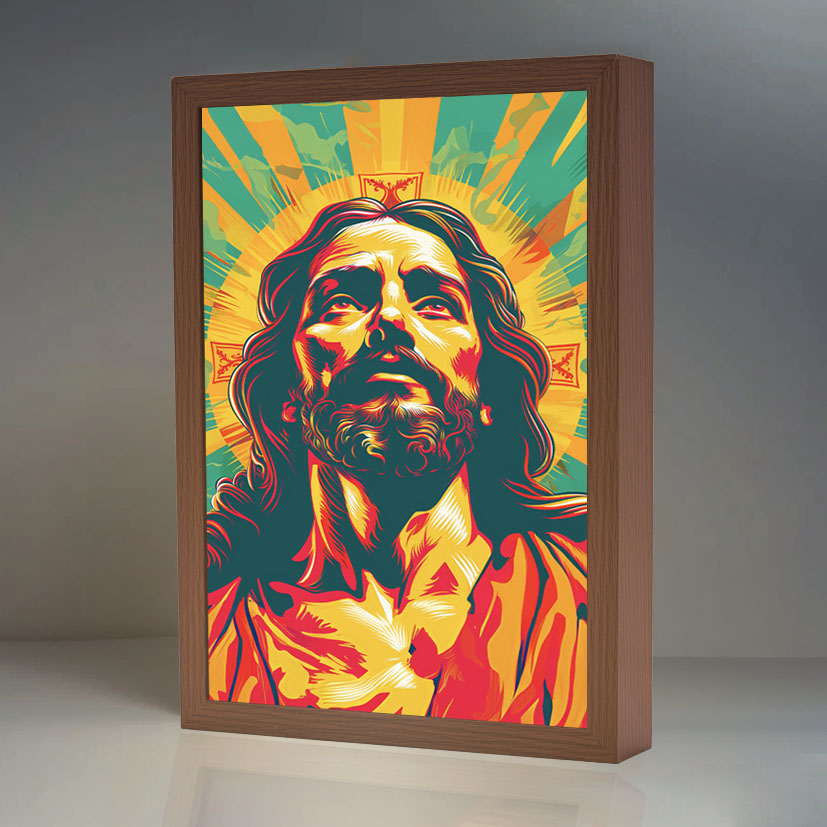 Warrior Jesus - Illuminated Christian Art