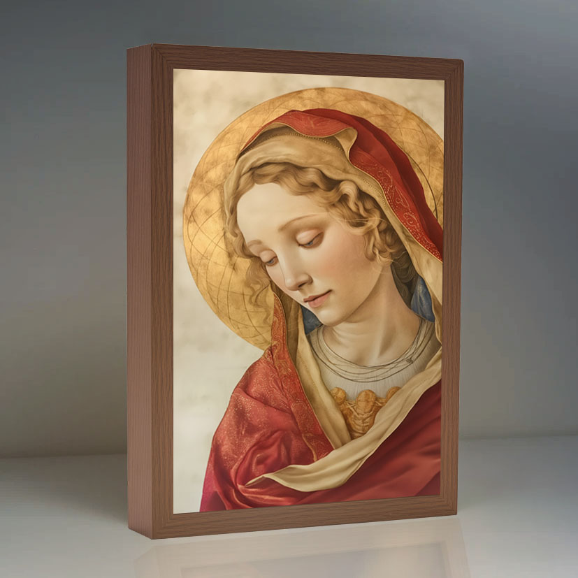 Care of Mary - Illuminated Christian Art