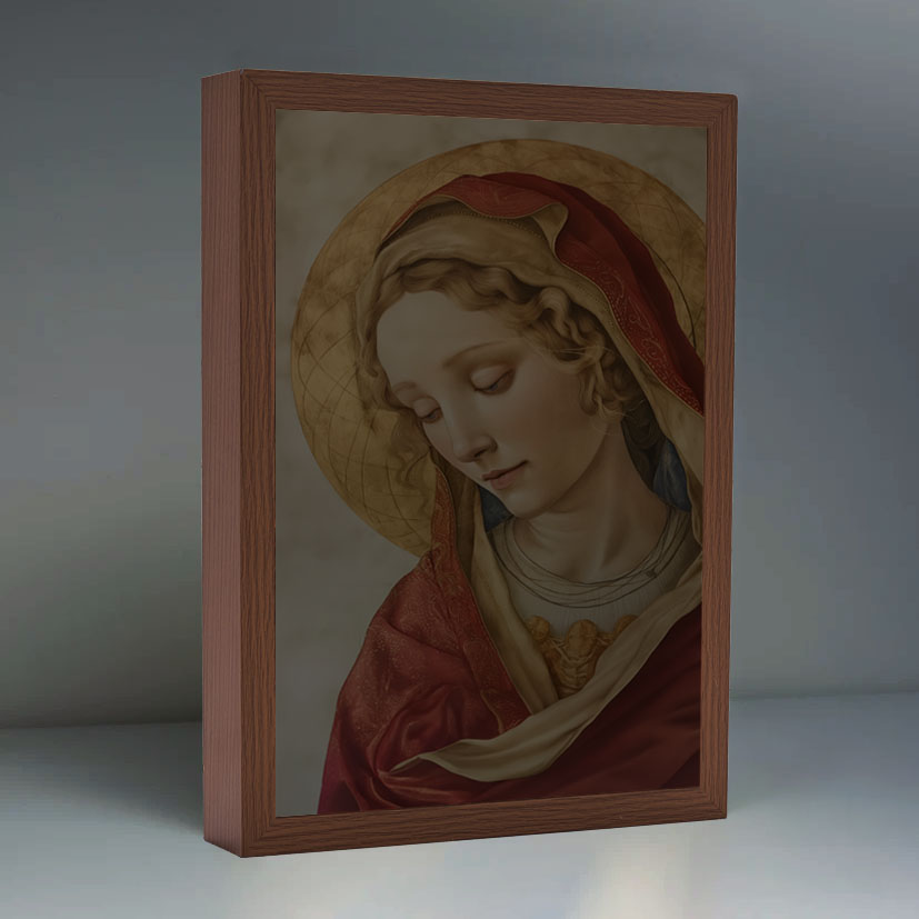 Care of Mary - Illuminated Christian Art